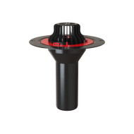 ТЕХНОНИКОЛЬ Воронка с обжимным закручивающимся фланцем  без обогрева, Ø110х450мм (661132)