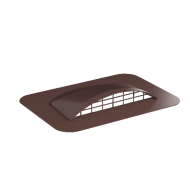 ТЕХНОНИКОЛЬ Аэратор КТВ-альфа ТехноНИКОЛЬ, Коричневый RAL 8017 (398601)