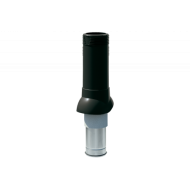 ТЕХНОНИКОЛЬ Вент. выход изолир. D125/160, H=700 мм, черный (467397)