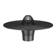 ТЕХНОНИКОЛЬ Воронка кровельная TERMOCLIP ВБ Ø90х450мм, шт (125322)