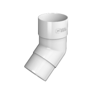 ТЕХНОНИКОЛЬ ТН колено трубы 108° (D125/82), белый, шт. (128235)