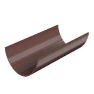 ТЕХНОНИКОЛЬ ТН желоб 1,5м (D125/82), коричневый, шт (128254)