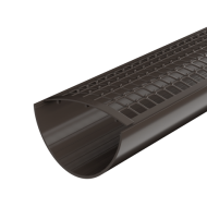 ТЕХНОНИКОЛЬ ТН желоб 1,5м (D125/82), темно-коричневый, шт. (128295)