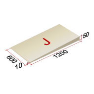 ТЕХНОНИКОЛЬ LOGICPIR Slope-3,4% (J) СХ/СХ 1200х600х10-50 (упак, 18 плит, 12,9599 (064660)